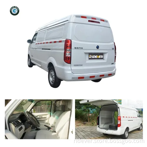 Ridever Hot Selling 2017 Land Ark Weitu X35 Mini Van 220 Kilometers Range 45kwh Mini Cargo Electric Logistics Car Used Van Cars